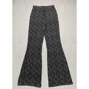 Harry Potter H&M Comfort Stretch Flare Jeans Black‎ Girls Youth High Waist 25×32